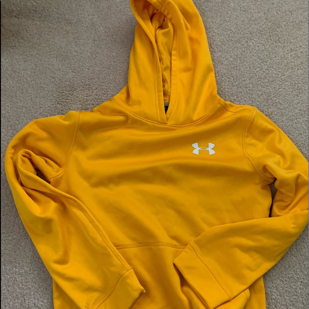 Yellow Under Armour Hoodie